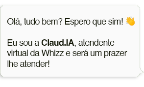 Mensagem de WhatsApp